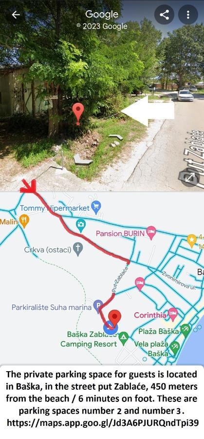 Villa Manuela Draga Bašćanska 외부 사진